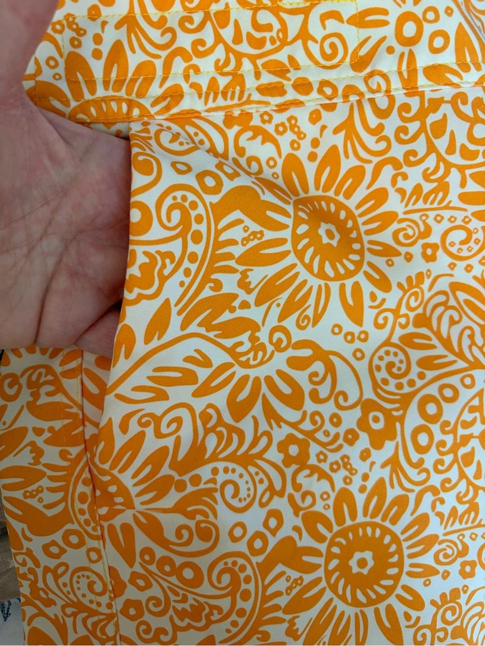 Rip Skirt Hawaii Floral Print Wrap Skirt Water Resistant Athleisure Sporty Sz S - Picture 4 of 4